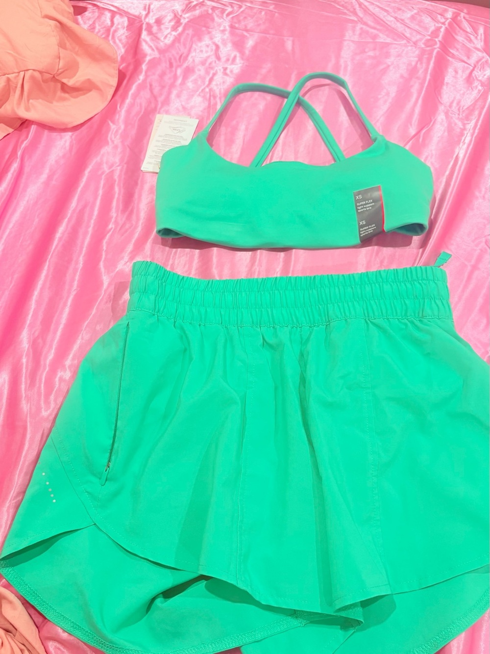 Target Mint Green Tank Top and Skirt Set